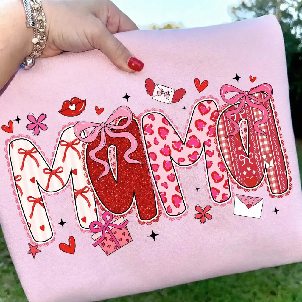 Mama Valentines Day Branded By Barta