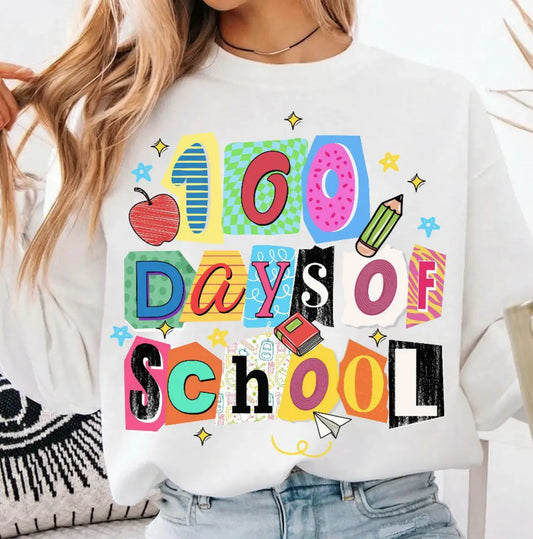 100 Days Of School brandedbybarta