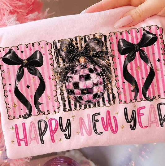 Happy New Year Coquette Bow brandedbybarta