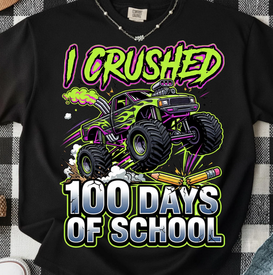 100 Days Of School Monster Truck