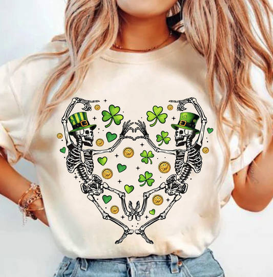 Skeleton Dancing St. Patrick's Day