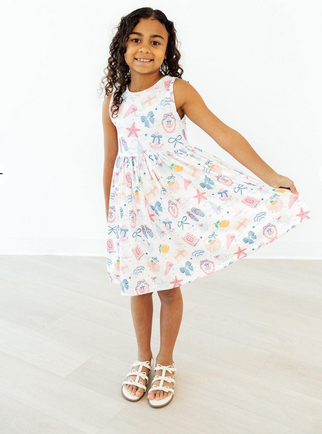 Seaside Sweetheart Tank Twirl Dress