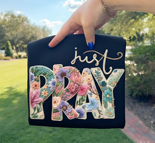 Just Pray Faux Floral Yarn