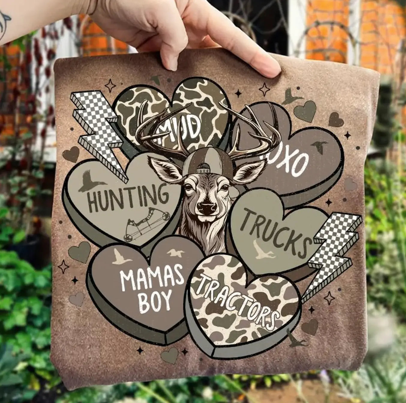 Camo Valentines Hearts brandedbybarta