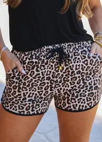 Coco Leopard Everyday Shorts Branded By Barta