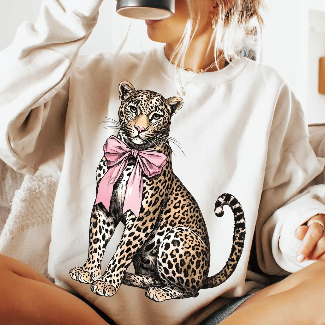 Leopard With Bow brandedbybarta