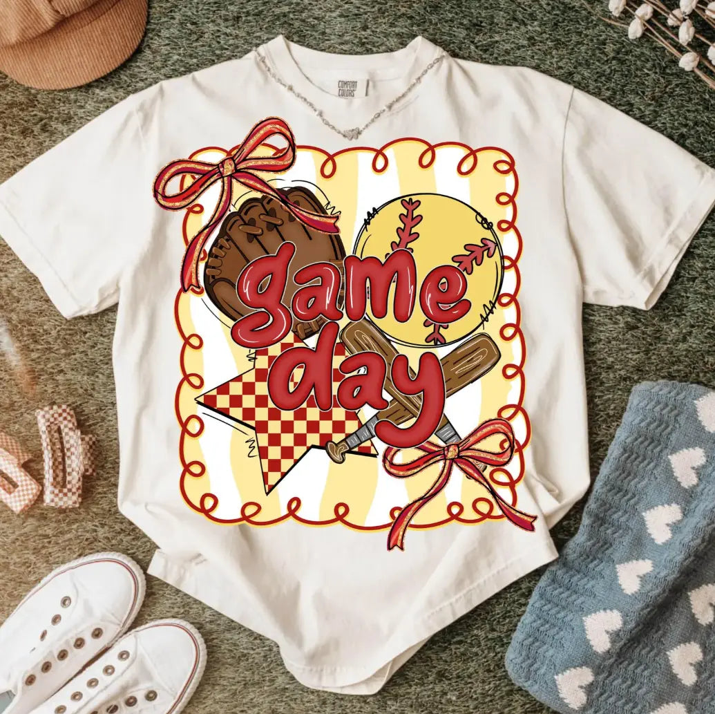 Softball Game Day brandedbybarta