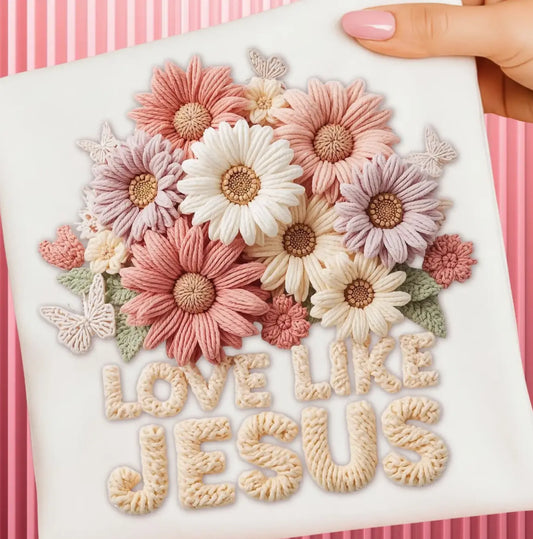 Love Like Jesus Faux Yarn brandedbybarta