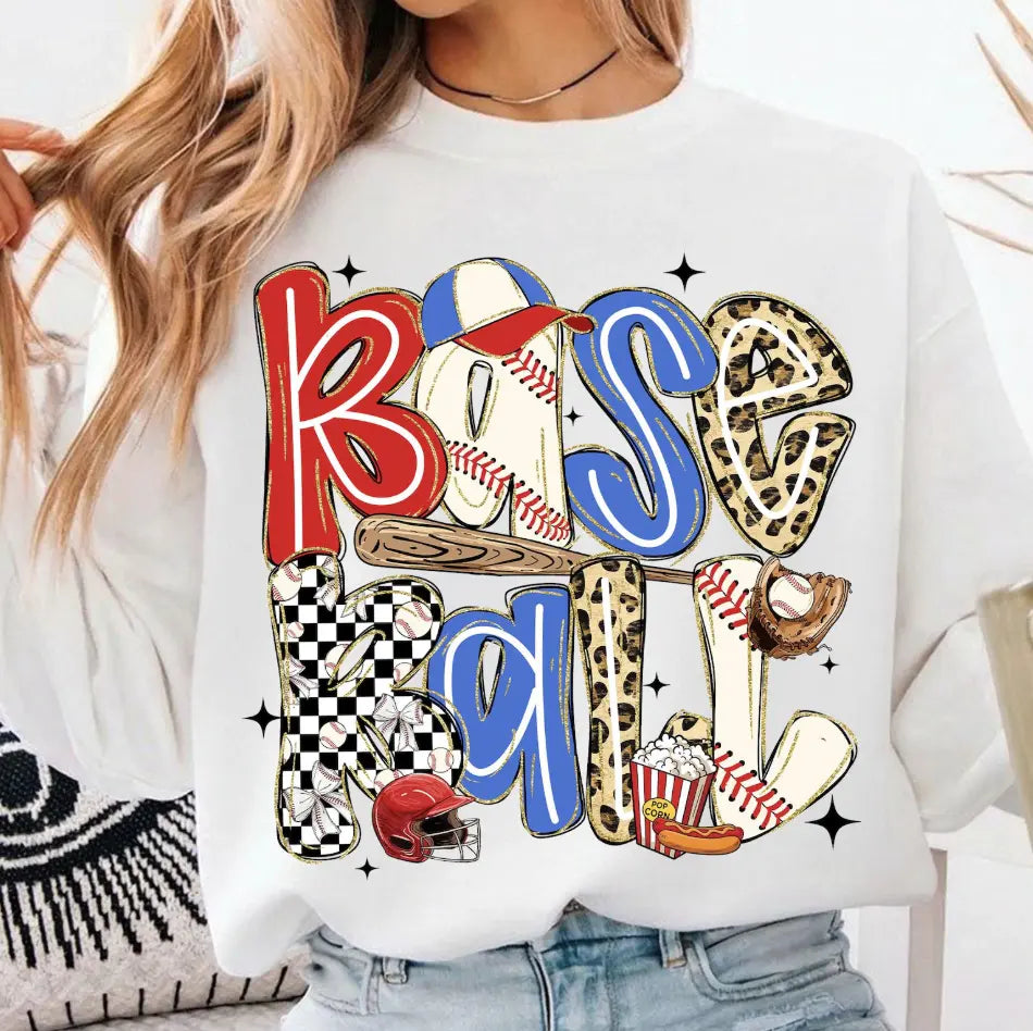 Baseball Checkered Leopard brandedbybarta