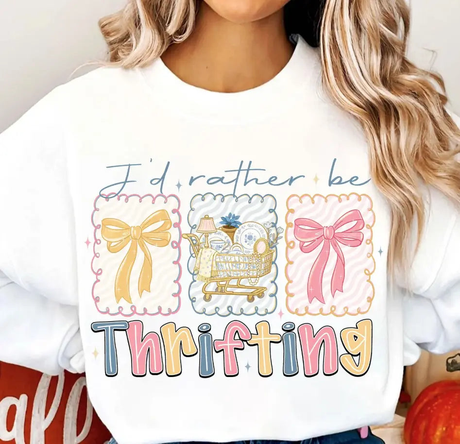 I'd Rather Be Thrifting brandedbybarta