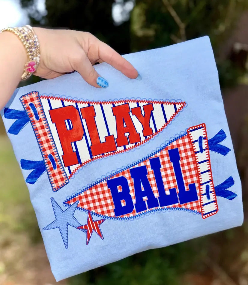 Play Baseball Pennant brandedbybarta