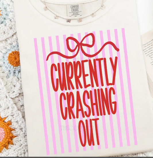 Currently Crashing Out Striped brandedbybarta