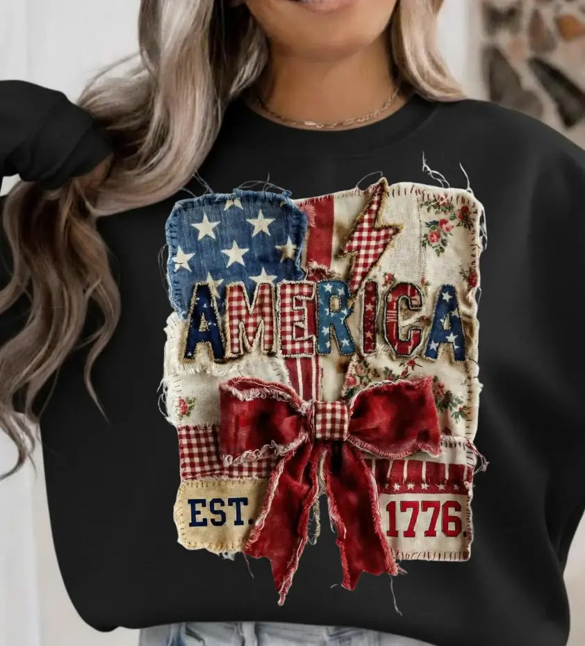 Vintage Patchwork America 1776 brandedbybarta