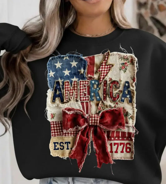 Vintage Patchwork America 1776 brandedbybarta