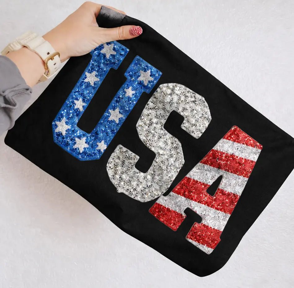 USA Faux Glitter brandedbybarta
