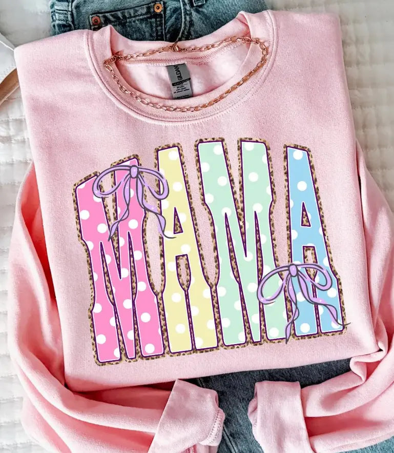 Pastel Polka Dot Mama brandedbybarta