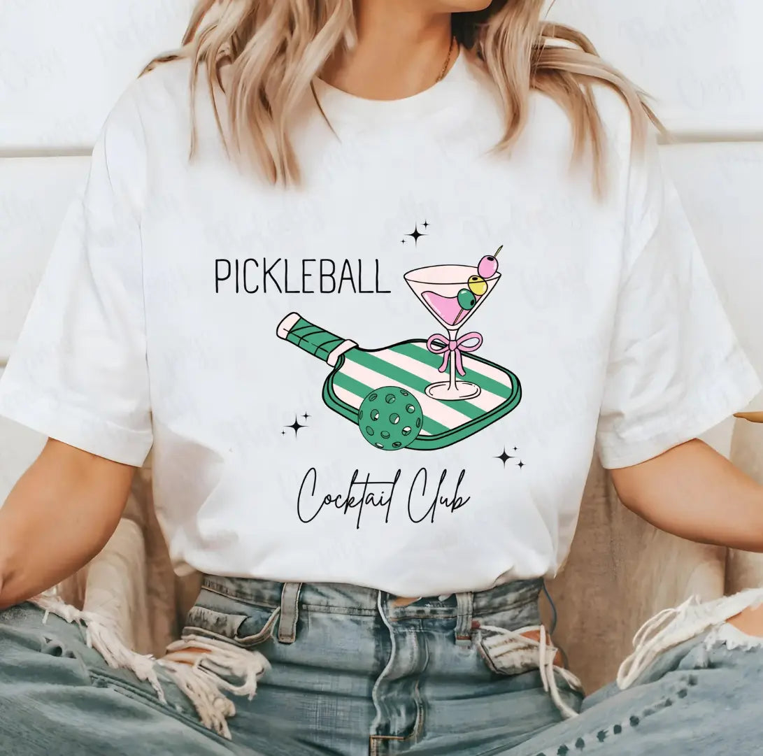 Pickleball Cocktail Club brandedbybarta