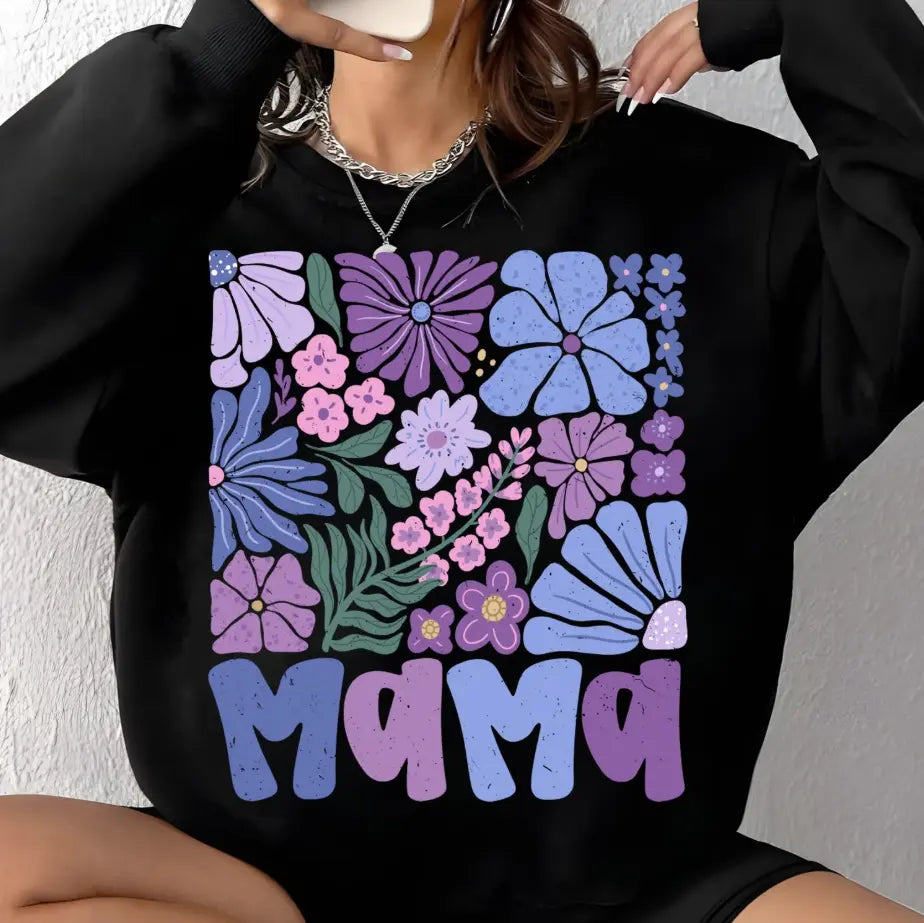 Mama Purple Floral brandedbybarta