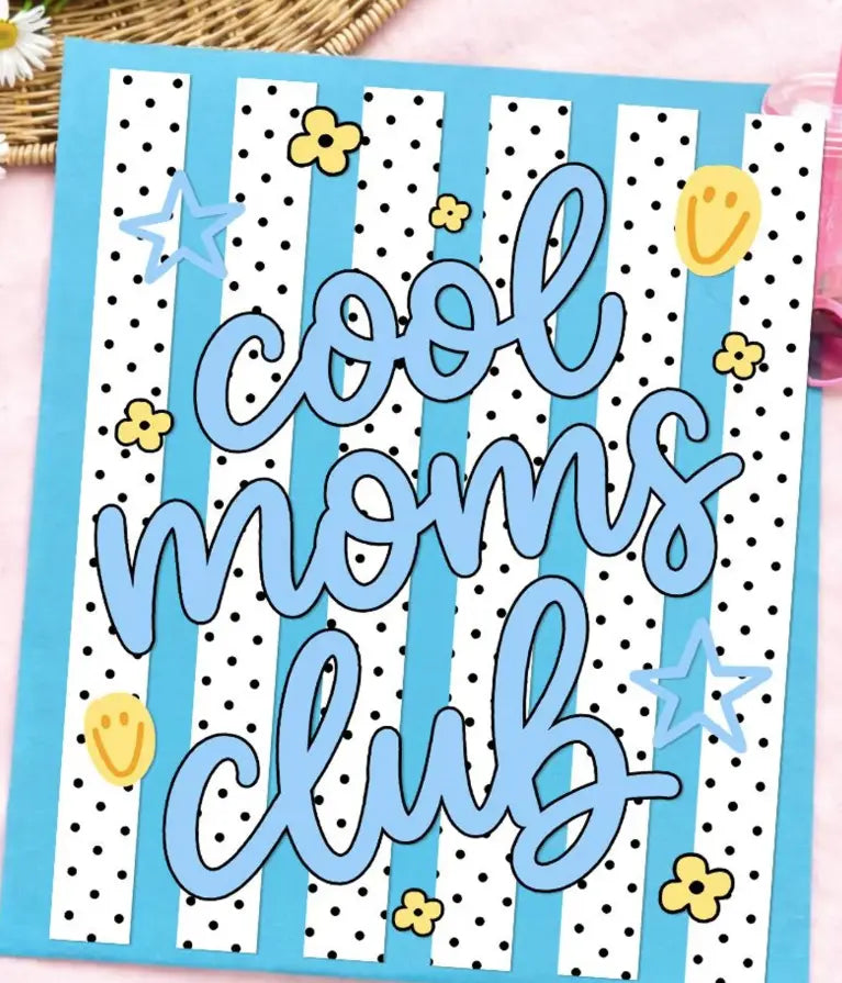Stripes Cool Moms Club Polka Dot brandedbybarta