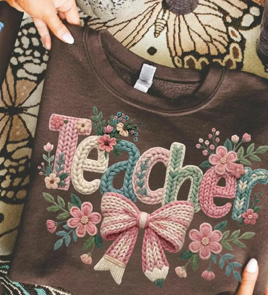 Teacher Faux Yarn brandedbybarta