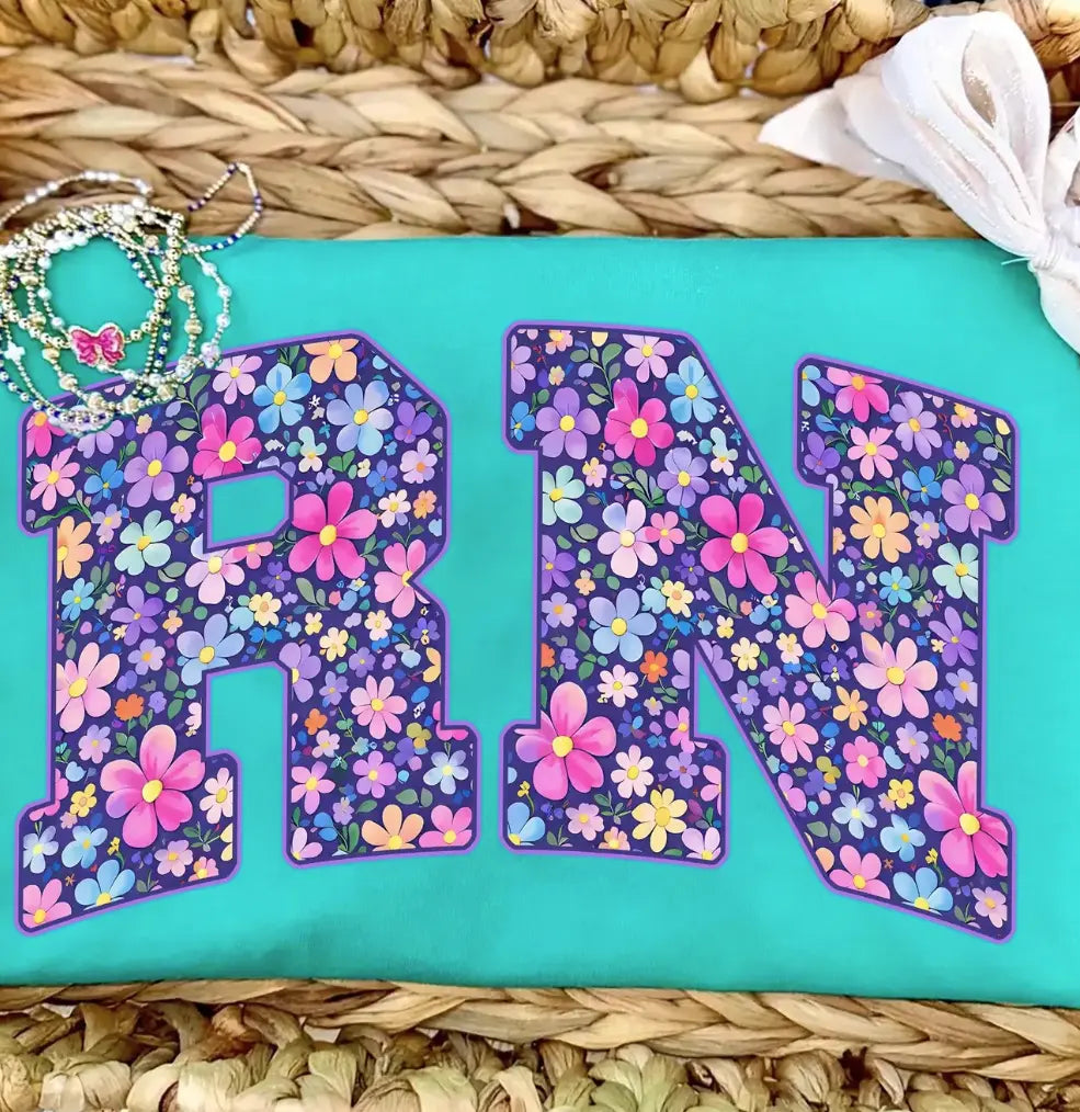 Floral RN brandedbybarta