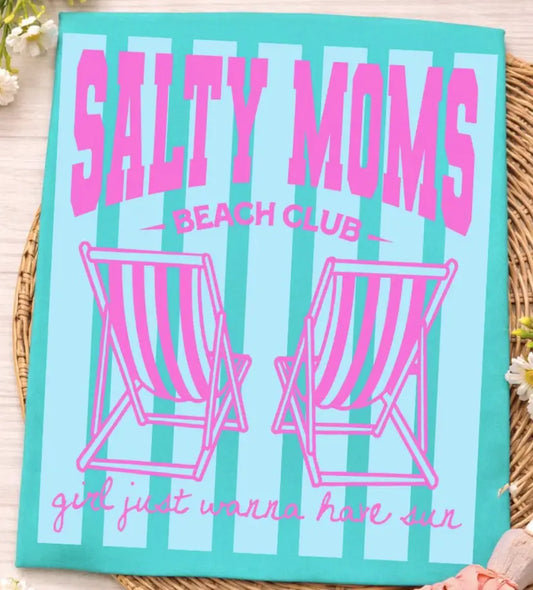 Salty Moms Beach Club brandedbybarta