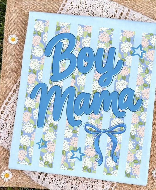 Floral Stripped Boy Mama brandedbybarta