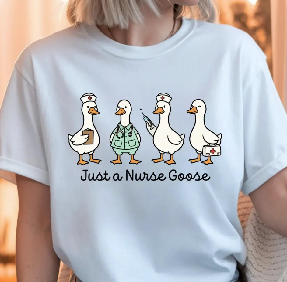 Just A Nurse Goose brandedbybarta