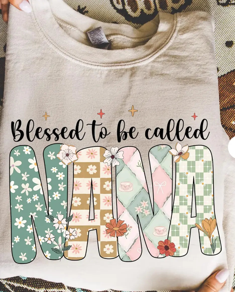 Blessed To Be Called Nana brandedbybarta