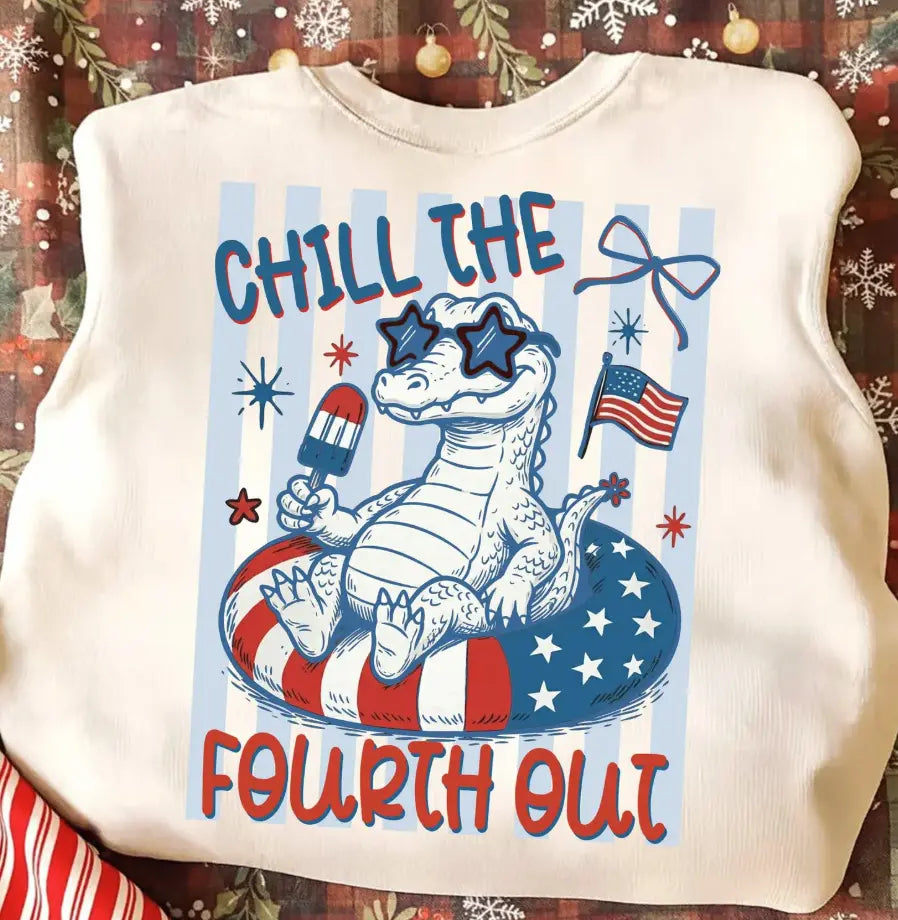 Chill The Fourth Out Crocodile brandedbybarta