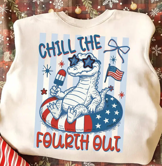 Chill The Fourth Out Crocodile brandedbybarta