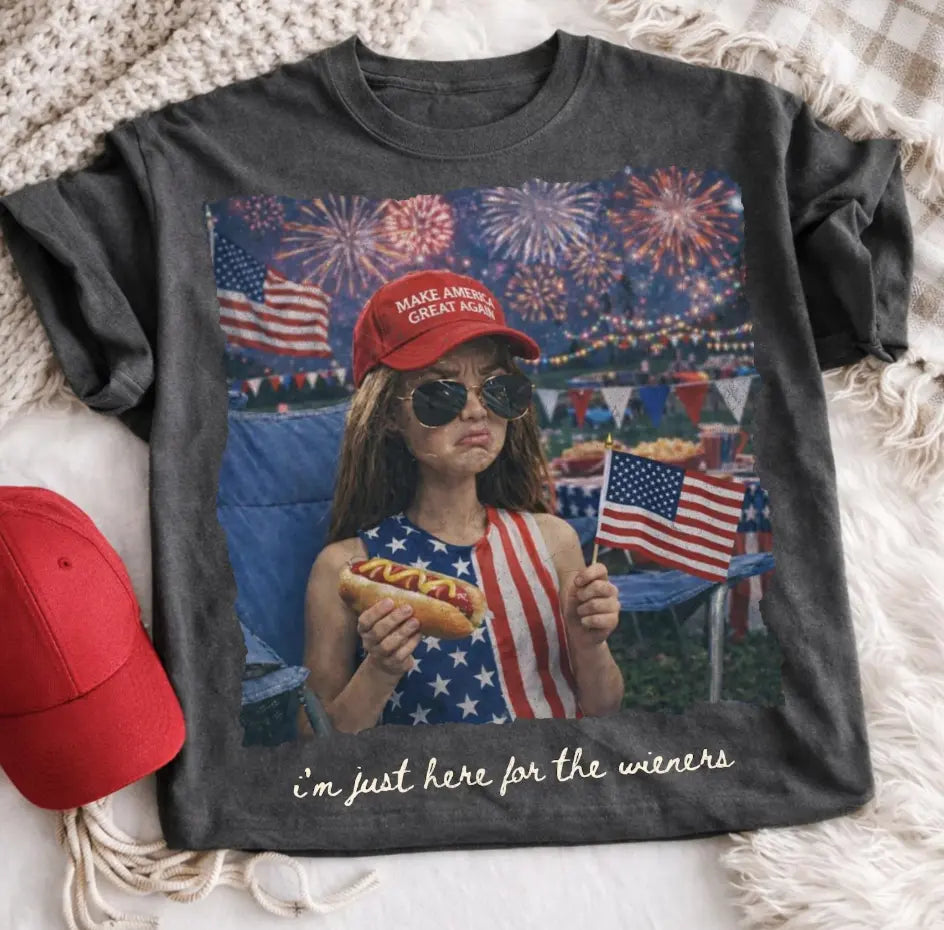 Just Here For The Wieners MAGA brandedbybarta