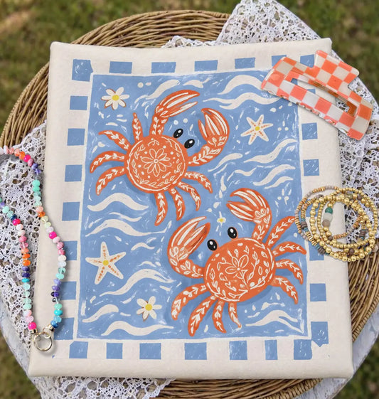 Preppy Summer Crab brandedbybarta