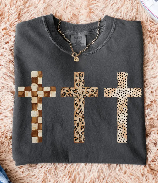 Brushstroke Cross Trio brandedbybarta