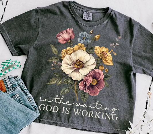 In the waiting god is working - Branded By Barta