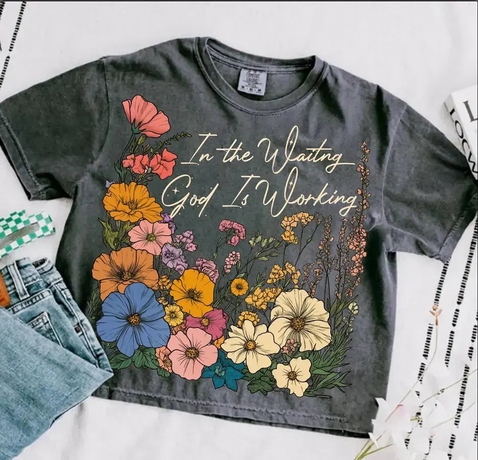 In the waiting God flower - Branded By Barta