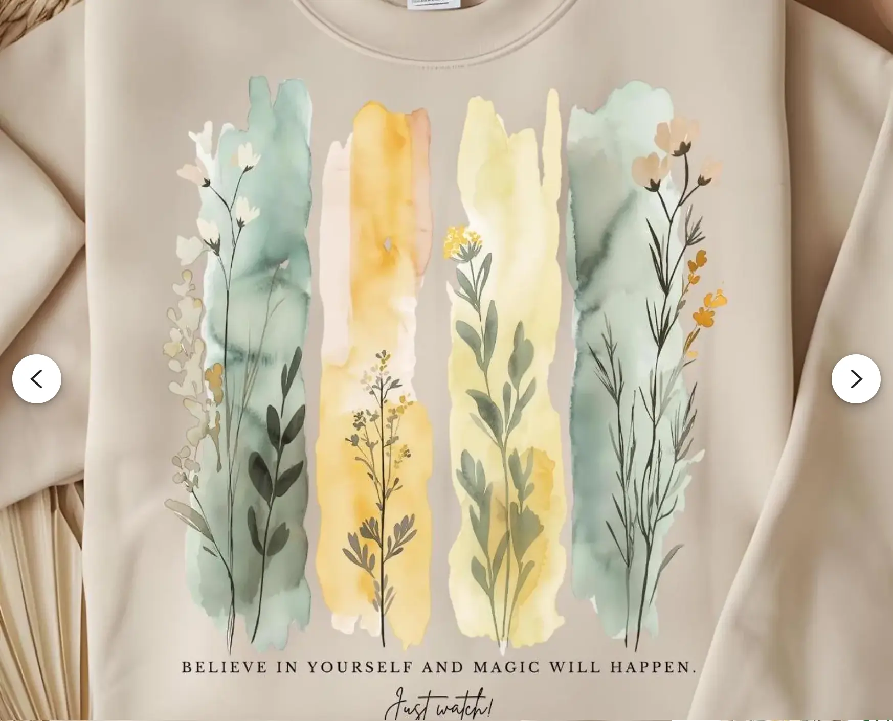 Believe in Yourself brush stroke brandedbybarta