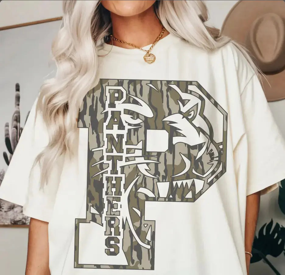 Panther with camo brandedbybarta