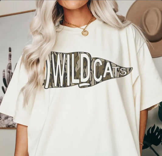 Wildcats with camo brandedbybarta