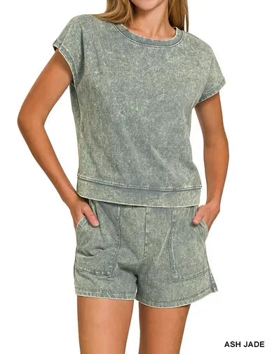Ash Black 2 Piece Set Branded By Barta