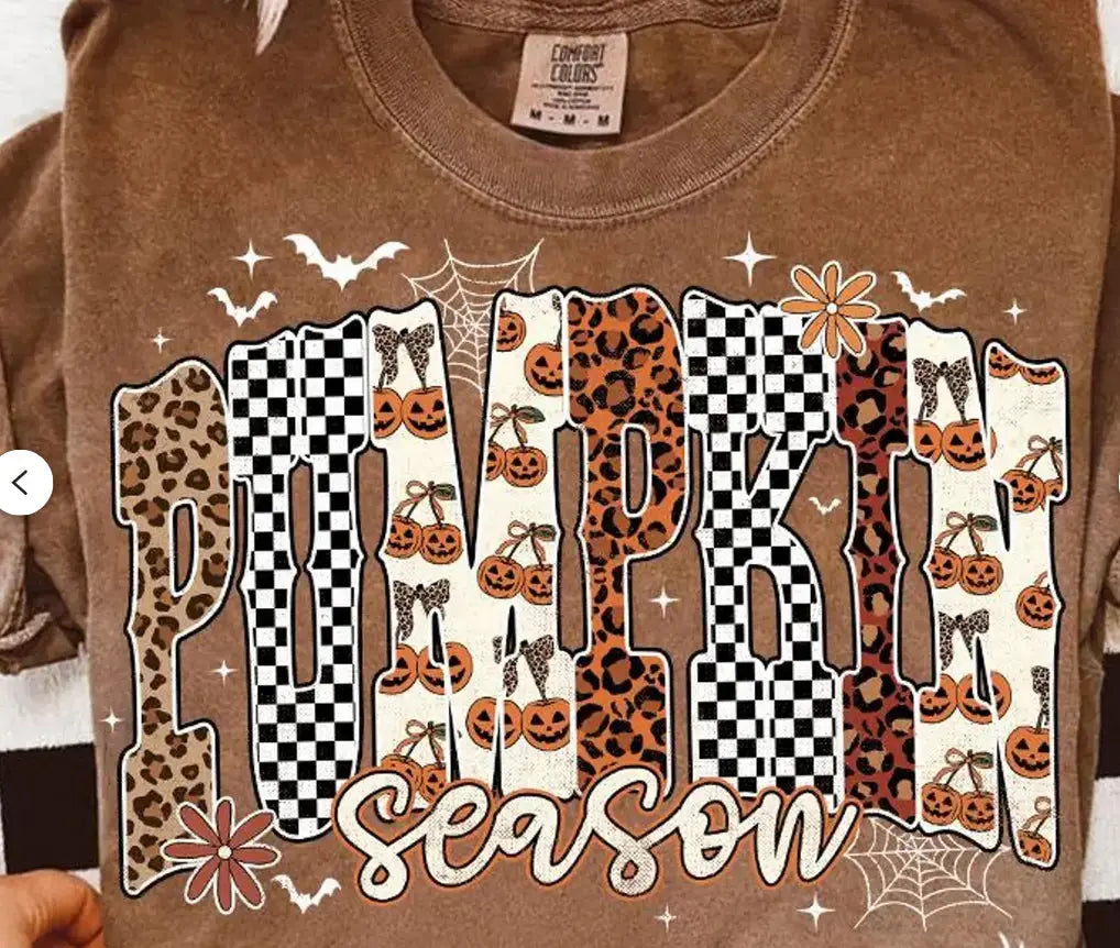 Pumpkin Season Checkered (Copy) brandedbybarta