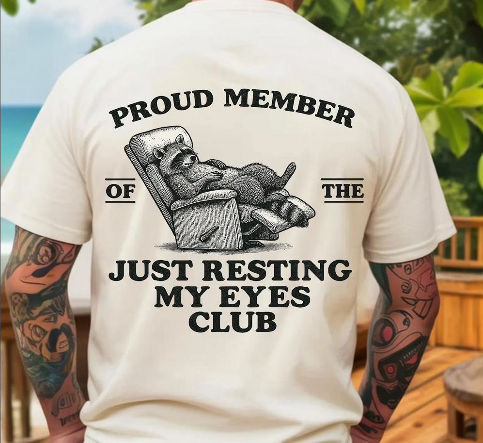 Proud member of resting eyes
