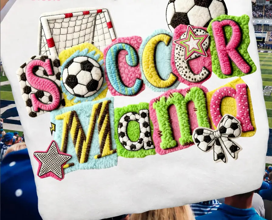 Soccer Mama Colorful brandedbybarta
