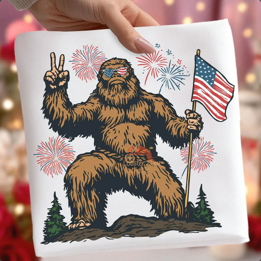 Big Foot 4th of July brandedbybarta