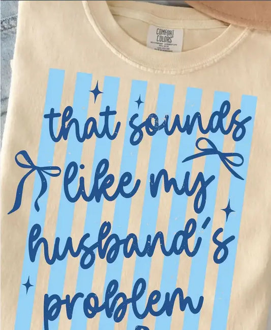 Husband Problem Stripe brandedbybarta