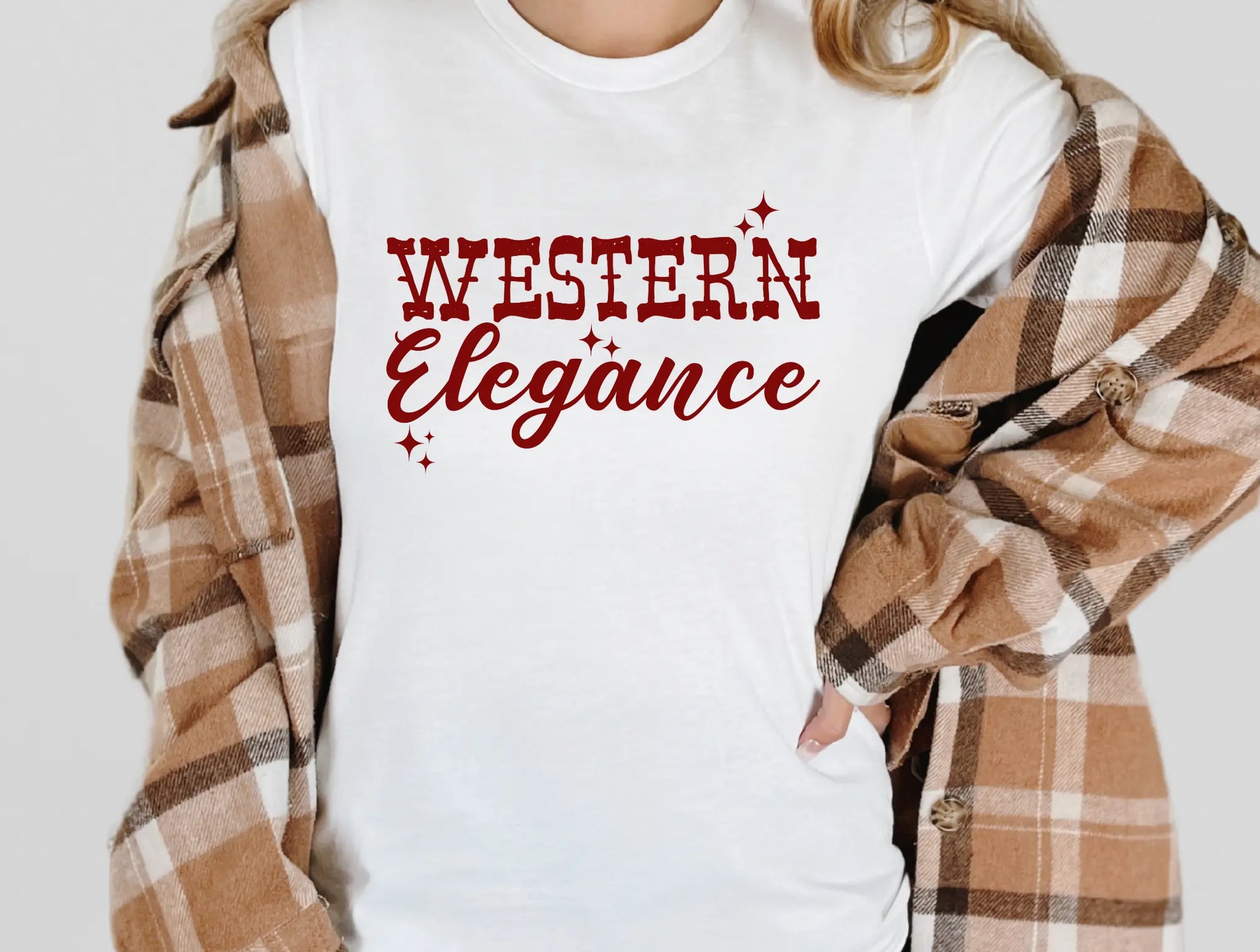 Western Elegance Cowgirl Graphic brandedbybarta