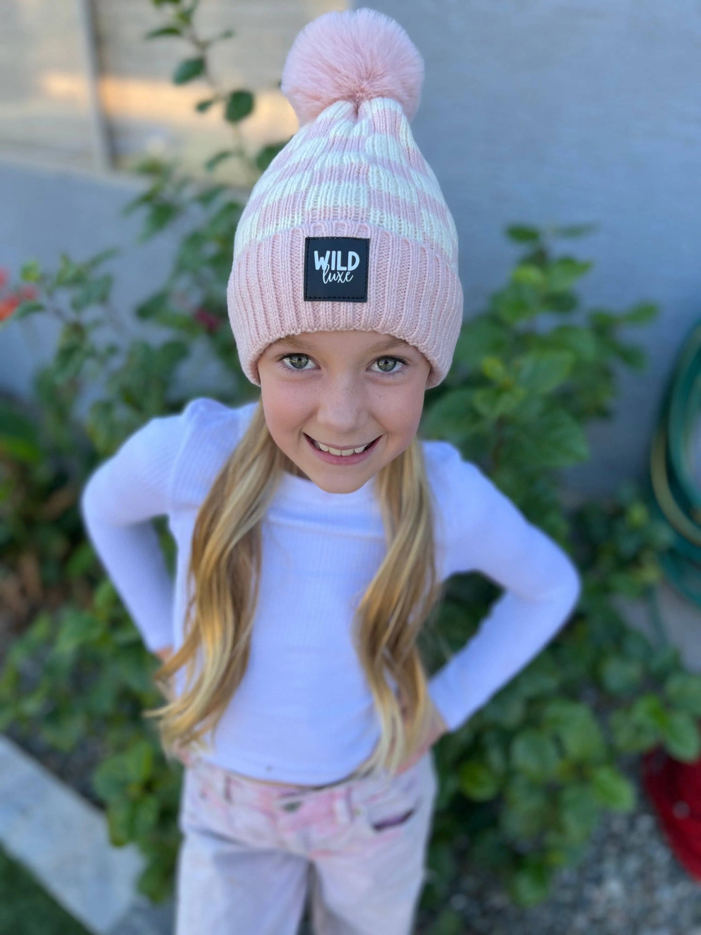 Checkered Beanies Wild Luxe