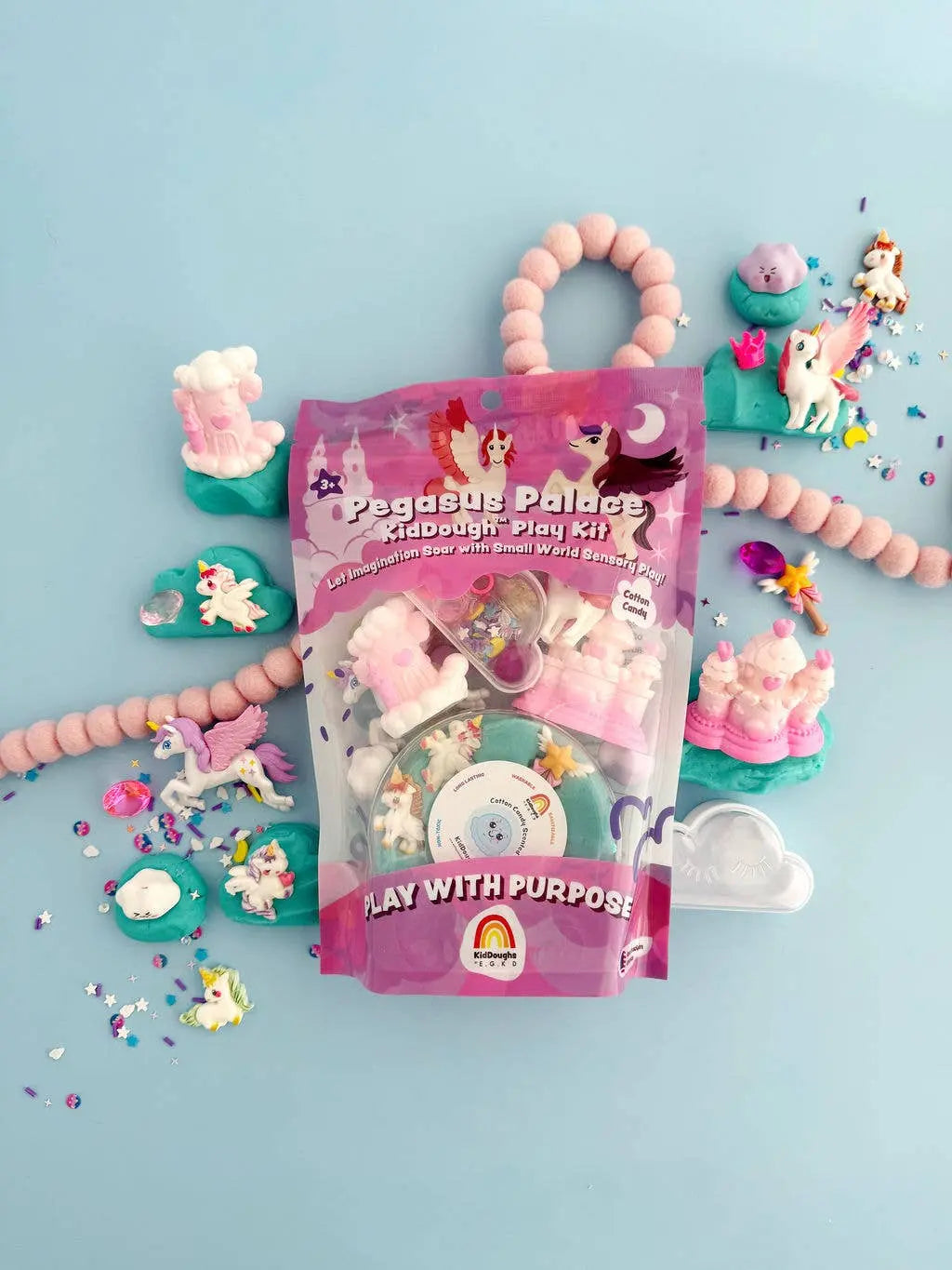 Pegasus Palace KidDough Play Kit Earth Grown KidDoughs (KidDoughs by EGKD)