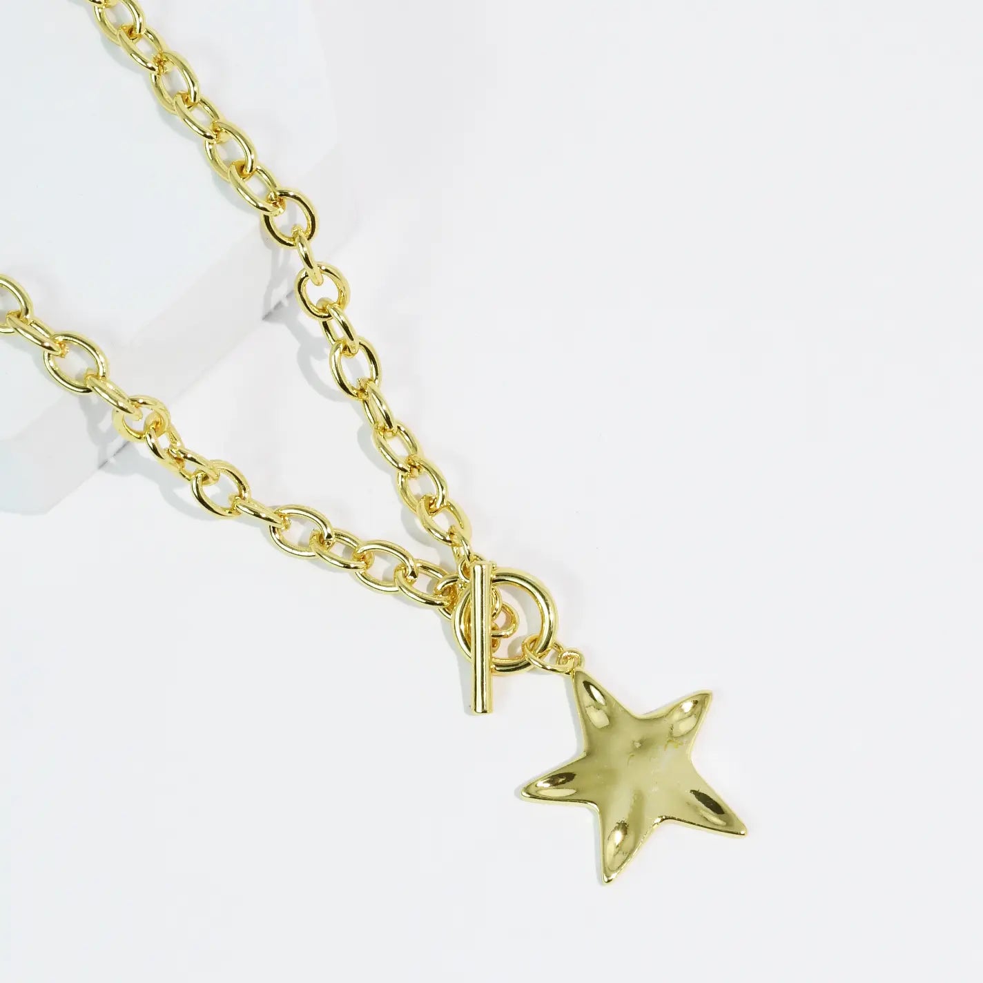 Shine Baby Shine Gold Necklace Treasure Jewels Inc.