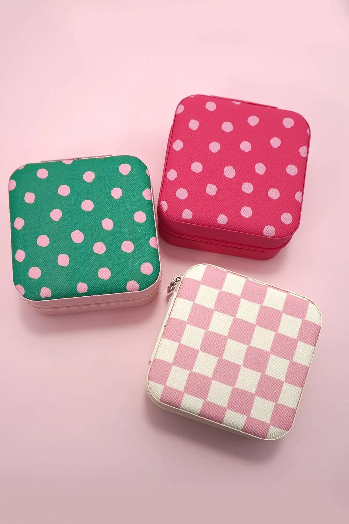 DESIGNED JEWELRY ORGANIZER TRAVEL BOX CASE | 40P566 JOSSLYN by wall to wall